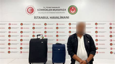 İ­s­t­a­n­b­u­l­ ­H­a­v­a­l­i­m­a­n­ı­­n­d­a­ ­d­e­m­i­r­ ­ç­u­b­u­k­l­a­r­a­ ­g­i­z­l­e­n­m­i­ş­ ­k­o­k­a­i­n­ ­b­u­l­u­n­d­u­